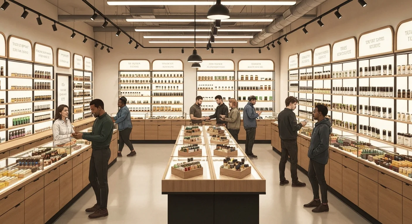 THC dispensary interior Baraboo