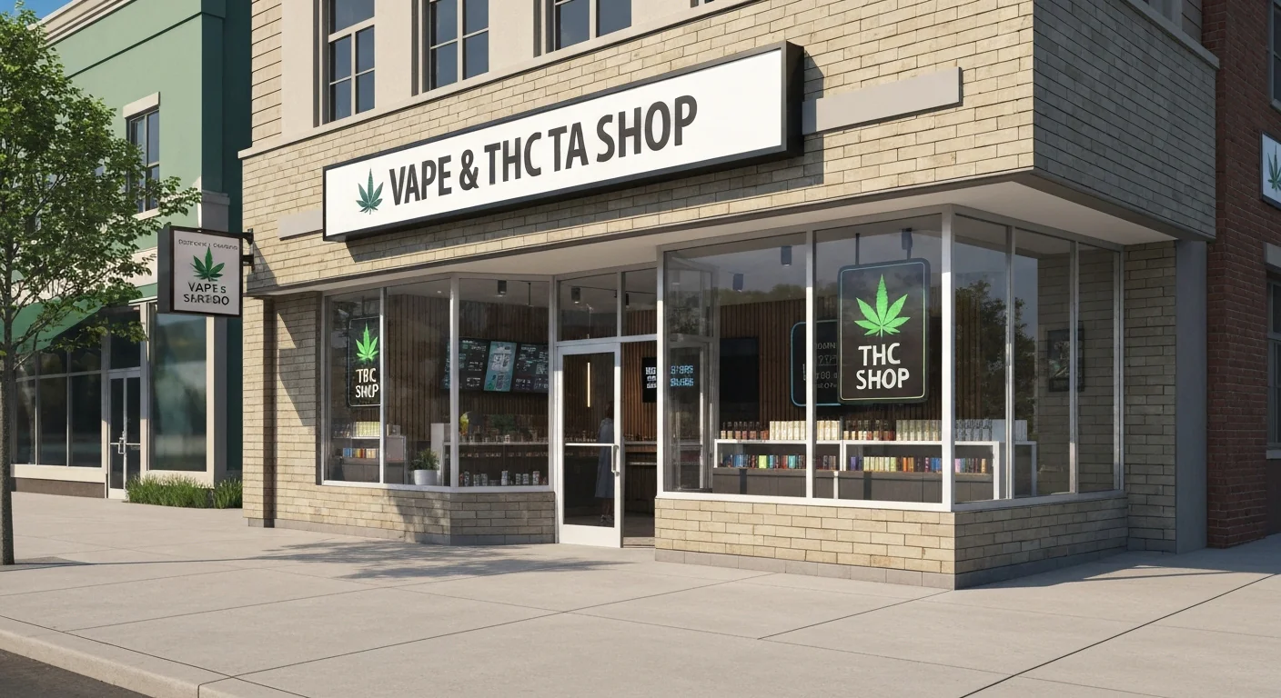Baraboo vape dispensary exterior